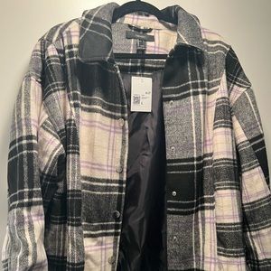 Forever 21 Plaid Shacket